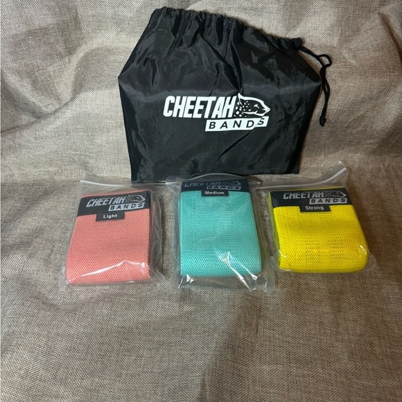 CHEETAH BANDS Resistance Bands NIP - Picture 2 of 5